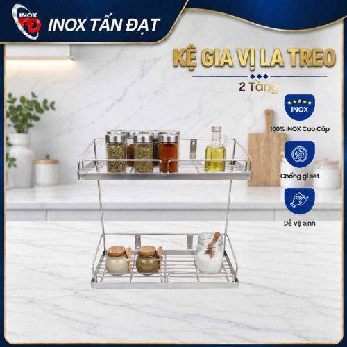 KỆ GIA VỊ LA TREO