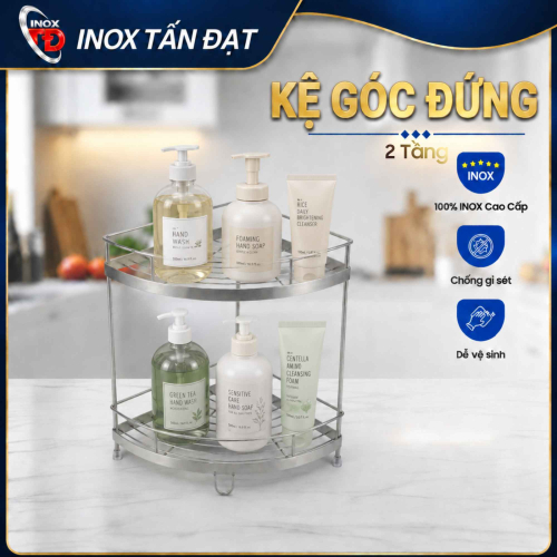 KỆ GÓC ĐỨNG 2 TẦNG 