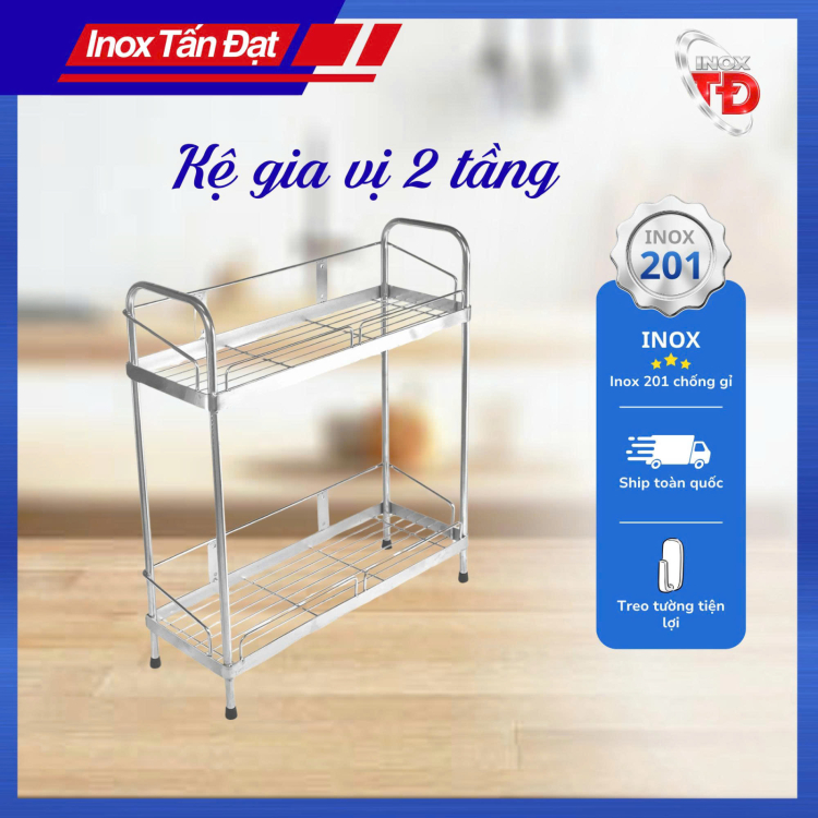 Kệ gia vị 2 tầng