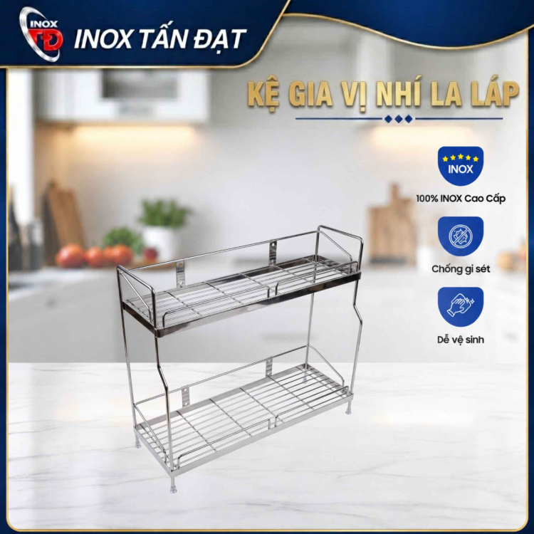KỆ GIA VỊ NHÍ LA LÁP