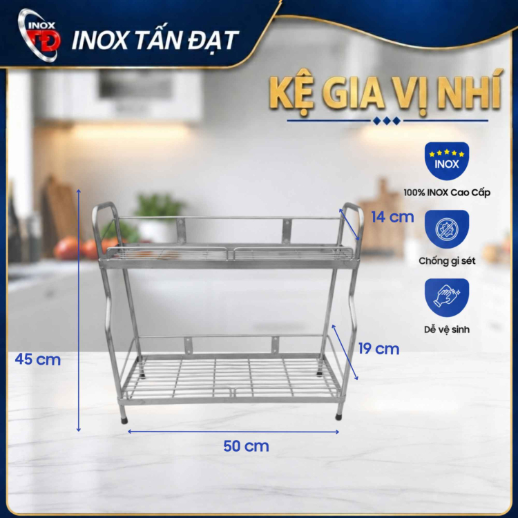 KỆ GIA VỊ NHÍ